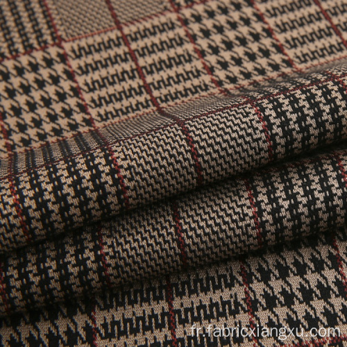 Vérifiez le tissu de type à plaid tartan